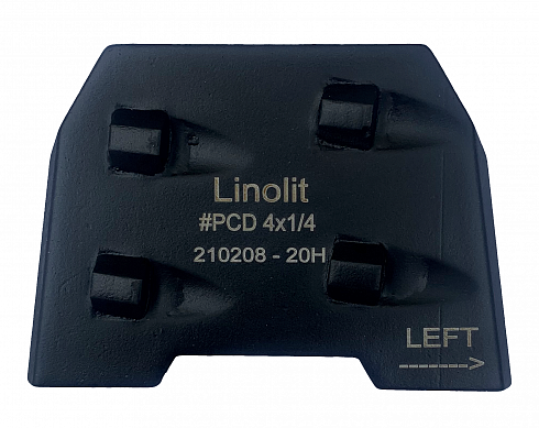 Алмазный пад "КОГОТЬ" Linolit® #PCD4*1/4 MB_LN LEFT (левый)